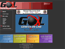 Tablet Screenshot of genevaonline.com